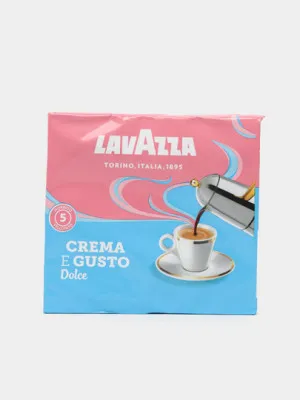 Кофе молотый Lavazza Crema е Gusto Dolce, 250 гр