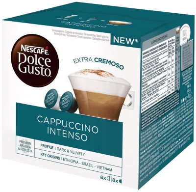 Кофе Nescafe Dolce Gusto Cappuccino Intenso в капсулах , 8 порций (16 капсул)