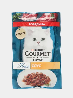 Корм для кошек Purina Gourmet Perle, Говядина 75гр