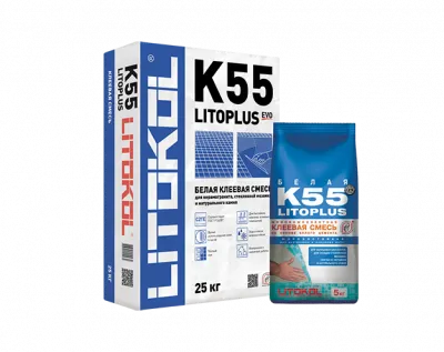 Клеевая смесь LitoPlus К55 (25 кг)
