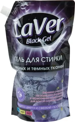 Гель для стирки LaVer Black Gel для черных и темных тканей, 1 л