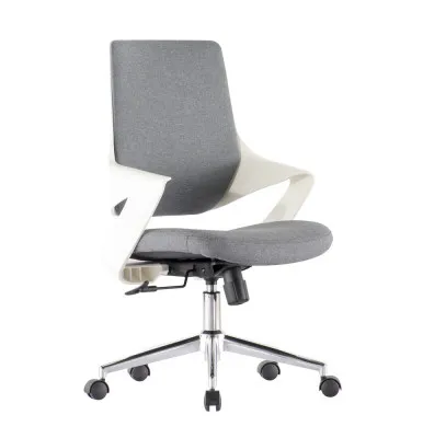 Кресло для персонала THOMAS LB (MCB117) ткань серый