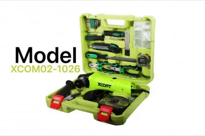 Набор инструментов (угловая шлифмашина) XCORT XCOM02-1026