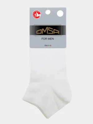 Носки мужские OMSA, цвет: белый