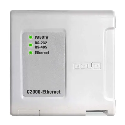 Преобразователь интерфейсов RS-485/RS-232 в Ethernet C2000-Ethernet