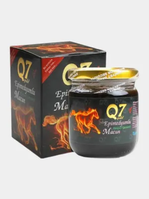 Эпимедиумная паста для мужчин и женщин Q7 Gold macun (50 г.)