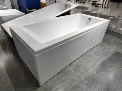 Прямоугольная акриловая ванна 80x120