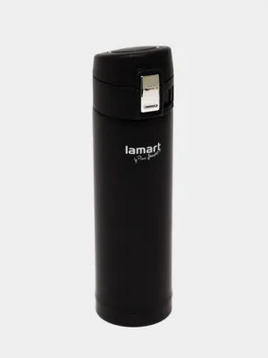 Термос Lamart LT4045, чёрный, 420 мл