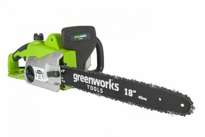 Электрическая цепная пила Greenworks 2000W (46 см) GCS2046