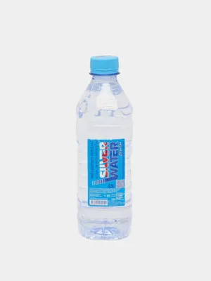 Вода Silver Water, без газа, 0.5 л