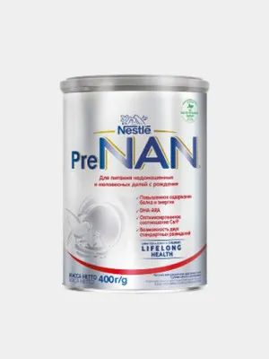 Детское питание Nestle PreNAN, 400 г