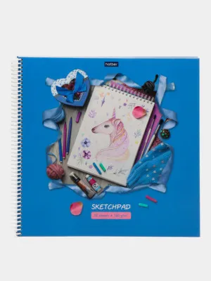 Premium Тетрадь SketchBook Искушение нежностью, 32 листа, А3, 290 х 290мм, 160г / м2