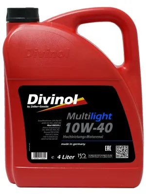 Моторное масло MULTILIGHT 10W-40 4л