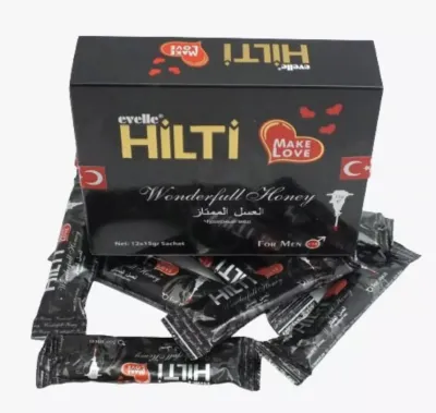 Палочка с медом "Волшебный мед Hilti" в упаковке на 12 порций, подходит как для мужчин, так и для женщин.