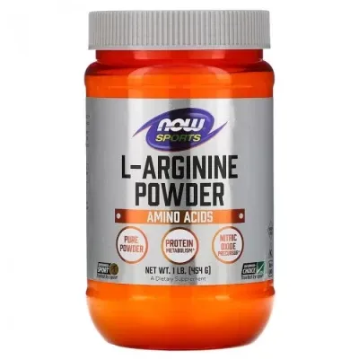 Аминокислота L-ARGININE NOW 454 гр
