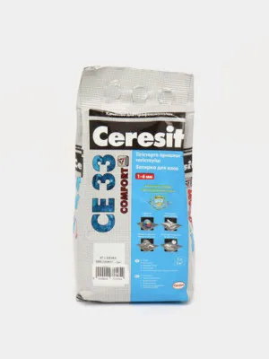 Затирка для швов Ceresit  CE33 2 кг, 47 Сиена