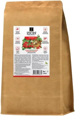 Удобрение для клубники и земляники, Zion 3,8 кг