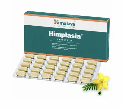 Prostatit uchun Ximplaziya o'simlik ekstrakti (Himplasia), erkak urologik infektsiyalari uchun, 30 ta yorliq.