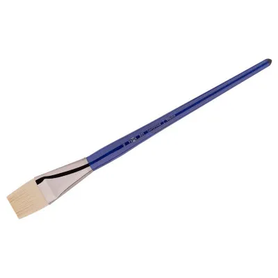 Кисть художественная, синтетика упругая, Гамма "Манеж", плоская, длинная ручка №16