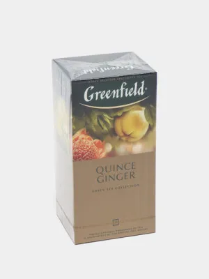 Зеленый чай Greenfield Quince Ginger, 25 * 2 г