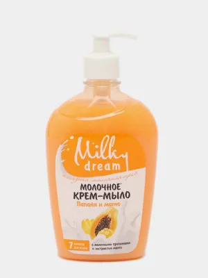 Milky Dream" жидкое мыло "Папайя и манго" 500 мл. (флакон)