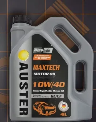 Auster Maxtech yengil avtomobillari uchun motor moyi 10W-40 SL/CF (4 litr)