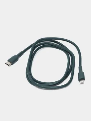 Кабель Belkin USB-С - Lightning, PVC, 1m, midnight green