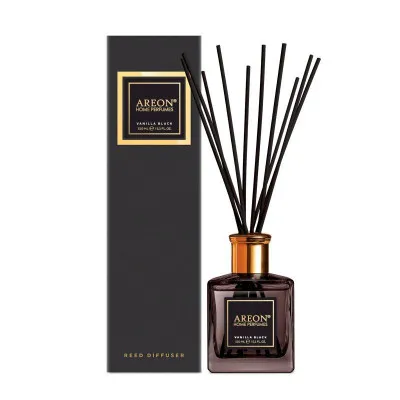 Аромадиффузор воздуха Areon Home Perfume Premium Ваниль Черный PSL03
