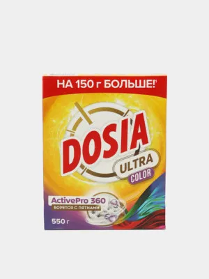 Средство моющее порошкобробразное Dosia Ultra Color 550 гр