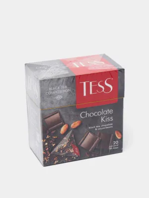Черный чай TESS Chocolate Kiss, в пирамидках, 20 * 1.8 г