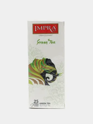 Зелёный чай IMPRA Urban Elephant, 1.5 г, 25 штук