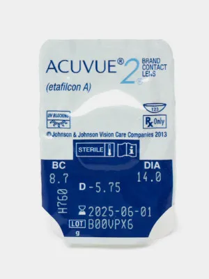 ACUVUE 2, 6 /8.7/-5.75