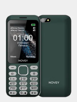 Телефон Novey X100 Midnight Green