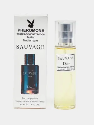 Christian Dior Sauvage feromonli parfyumeriya 45 ml TESTER