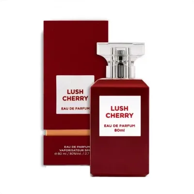Ayollar uchun parfyum suvi, Fragrance World, Lush Cherry, 80 ml
