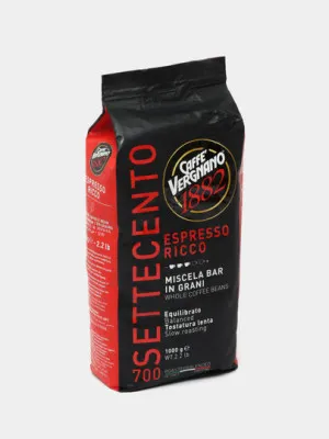 Кофе в зернах Vergnano Espresso Ricco, 1 кг