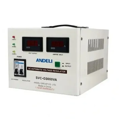 Стабилизатор ANDELI SVC-D-3000VA 220V/110V