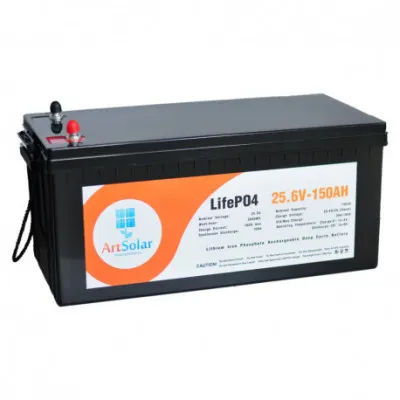 Lityum batareya LiFePO4 24V 150Ah ArtSolar-24150