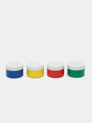 Краска пальчиковая Лео LFINP-004, 4 цвета, 70 мл