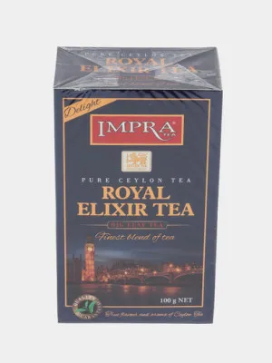 Цейлонский чай IMPRA Royal Elixir Tea, 100гр
