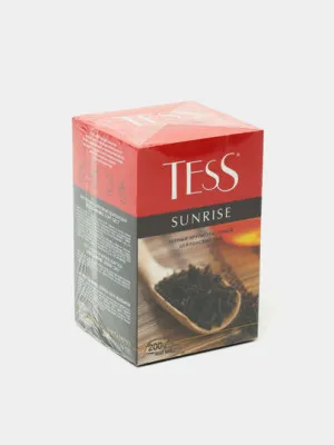 Черный чай TESS Sunrise, листовой, 200 г