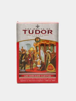 Чай TUDOR Aнглийский завтрак, 100 гр
