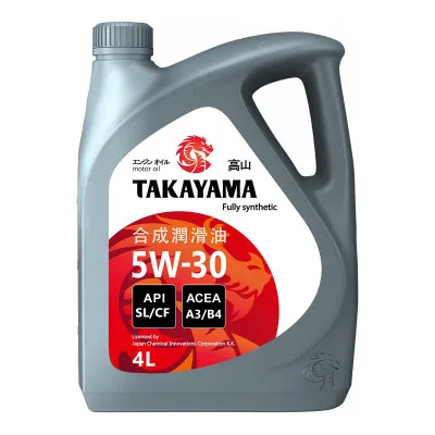 Масло синтетическое TAKAYAMA SAE 5W-30 API SL/CF 4л