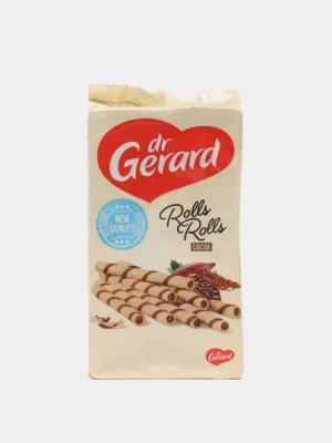 Вафли Dr.Gerard Rolls Rolls Cocoa, 160 г