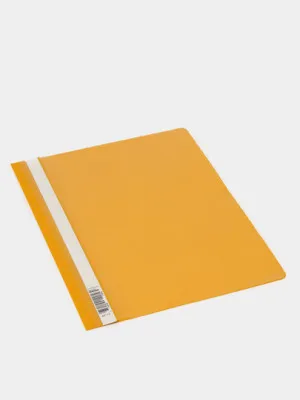 Папка-скоросшиватель пластиковая ErichKrause Economy, A4, желтый
