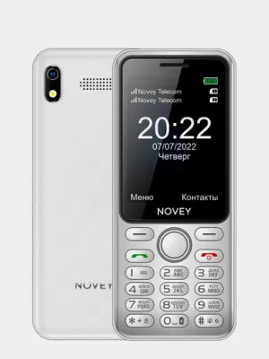 Кнопочный телефон Novey A60 Silver