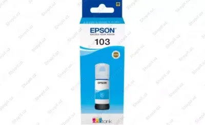 Чернила - Epson 103 EcoTank Cyan ink bottle (7500 стр.) для L31xx C13T00S14A