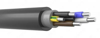 PVX izolyatsiyali quvvat kabeli AVVGng(A)-LS 5x95ms-1
