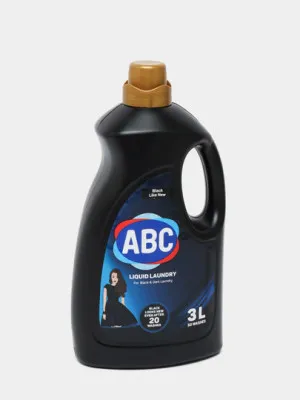 Жидкое стиральное средство ABC чёрный 3л
