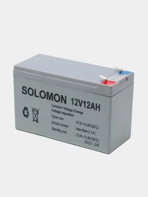 Аккумулятор 12v-12AH Соломон